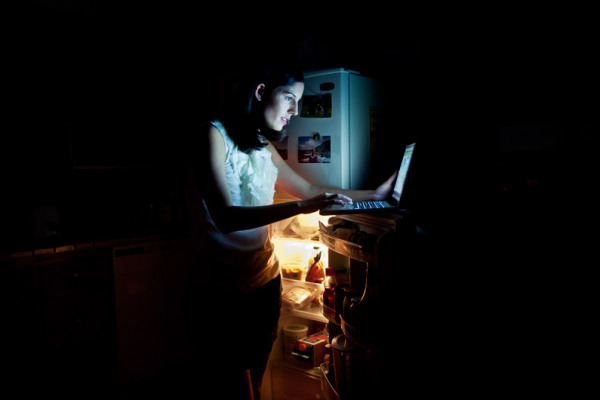 Глубокая ночь, ноутбук и холодильник - типичная картина для многих блоггеров