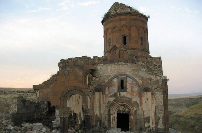 Руины церкви Святого Григория. 