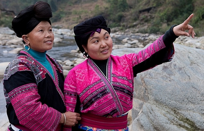 Женщины этнической группы Яо.